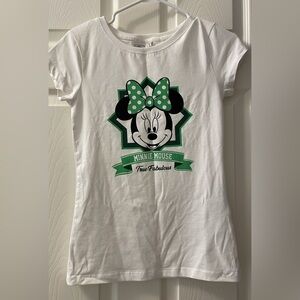 Disney Minnie Mouse Kids T-Shirt - White & Green